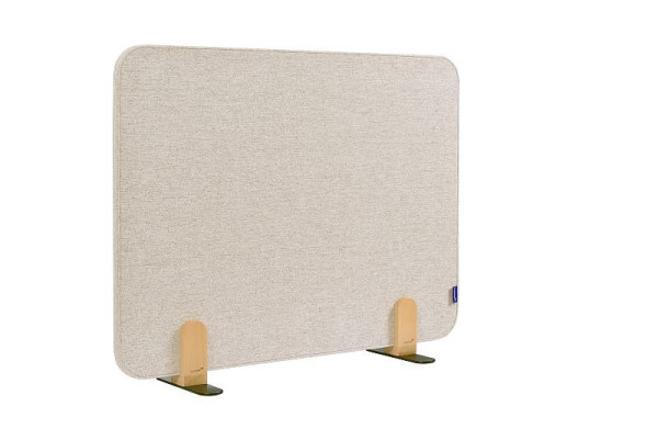 Legamaster ELEMENTS akoestische tafelverdeling 60x80cm zachtbeige incl. 2 beugels, 7-209833