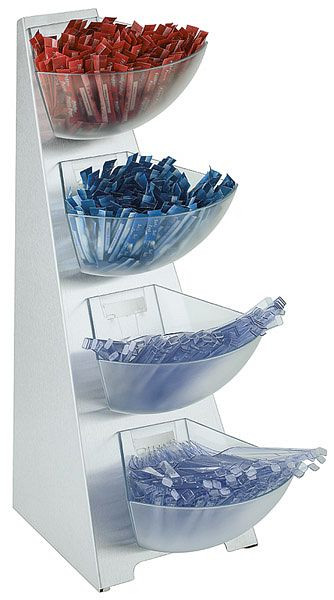 APS Multi-Rack, 4 niveaus (4 bakken), 19 x 31 cm, hoogte: 53 cm, 11446