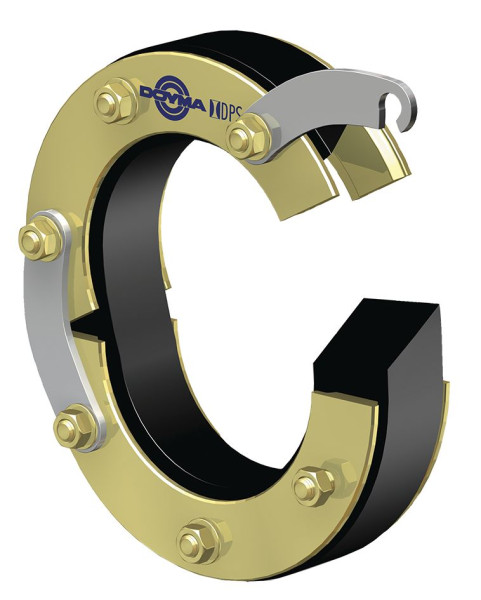 DOYMA Curaflex afdichtingsinzet Quick In A met DPS DN 250, voor 157,0 - 165,0 GGV / EPDM, 101216025000