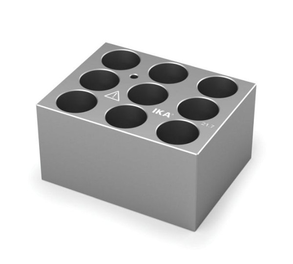 IKA enkel blok, 21 mm flacon, Ø21,7 mm, DB 5,5, 0004469900