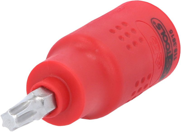 KS Tools 3/8" geïsoleerde bitdop Torx, T30, 60 mm, 118.3815