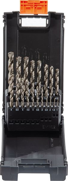 Projahn cassette kunststof HSS-Co Speed 19 stuks 1 - 10 mm, 67380