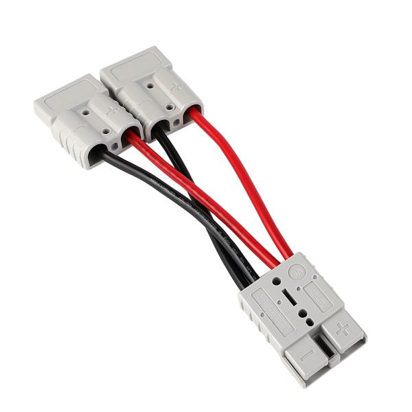 Offgridtec adapterkabel Anderson-stekker parallelschakeling FSP-modules en solarbehuizing 20cm, 8-01-013365