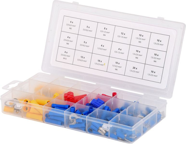 KS Tools assortiment krimpverbinders, 160 stuks, 970.0290