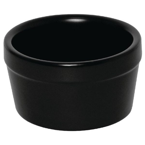 Olympia Rustic Ramekins zwart 7,7cm, VE: 6 stuks, DK830