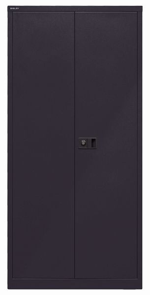 Bisley universele draaideurkast, 4 planken, 5 OH, zwart, E782A04633