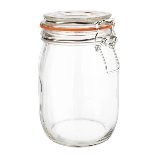 Vogue glazen pot 0,75L, P491