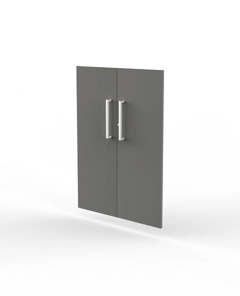 Kerkmann voordeuren 3 OH, vorm 4, B 760 x D 16 x H 1040 mm, grafiet, 13461112
