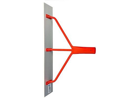 MMXX aluminium teerstrooier, glad, breedte 600 mm, 55084