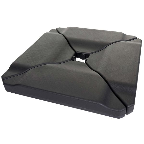 Mendler HWC-A40 paraplubak, verkeerslichtparaplubak, marktparaplubak voor Bodenkreuz, 80kg, 59358