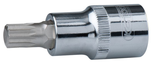 KS Tools 1/2" CHROMEplus bitdop XZN, M6, 918.1672