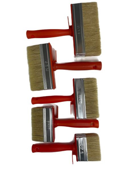 VaGo-Tools borstel platte borstel 15-delige set oppervlakteborstels 7/10/12/14/15 cm elk 3 stuks, 197-107/110/120/140/150 elk 3_hv