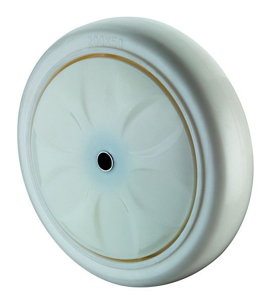 BS Rollen kunststof wiel, bol, wielbreedte 30 mm, wiel-Ø 80 mm, draagvermogen 300 kg, loopvlak/wiellichaam kunststof, kogellager, VE = 4 stuks, B15.083
