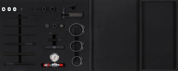 KS Tools MODULO systeeminzetset voor hydraulische cilinders zonder bedieningsgereedschap, 25-delig, 440.9025