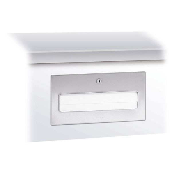 Wagner EWAR handdoekdispenser 500 vel WP170, mat geschuurd, 727408