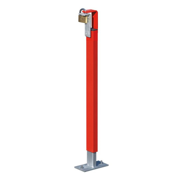 Stein HGS HGS in hoogte verstelbare steun voor wegversperring -Alpha 125-, rood gecoat/voor inbetonlegging, 13738