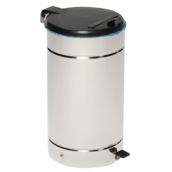 Stein HGS HGS afvalbak -Cubo Nelia- 60 liter van RVS, met voetpedaal, 16895
