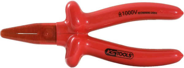 KS Tools 1000V platbektang, gecoate werkkop, 160mm, 117.1715