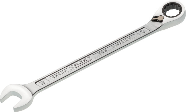 Hazet combinatieratelsleutel, extern dubbel zeskant tractieprofiel, 13 mm, 606-13