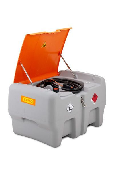 Cemo DT Mobil Easy 440 liter met CENTRI SP 30 en scharnierend deksel, 11596