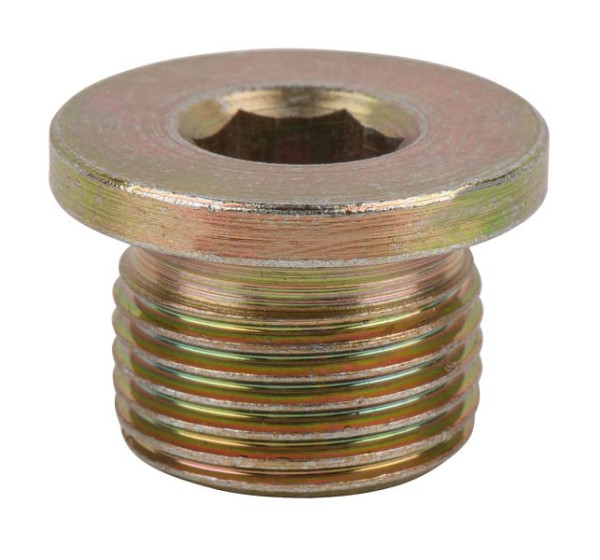 KS Tools olieaftapschroef, binnenzeskant 8mm, M16x1,25x11,5mm, verpakking van 25, 430.2029