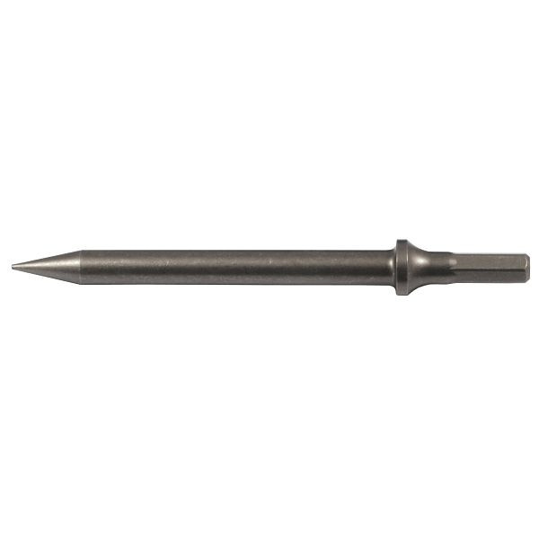 ELMAG puntbeitel, zeshoekig, 10,2 mm, 175 mm lang voor beitelhamers, 42858