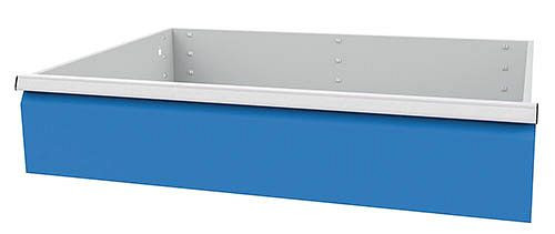 Bedrunka + Hirth lade, incl. Rails, R 36-24, paneelhoogte 200 mm, draagvermogen 180 kg, afmetingen in mm (BxDxH): 900 x 600 x 200, 60.10.200V18