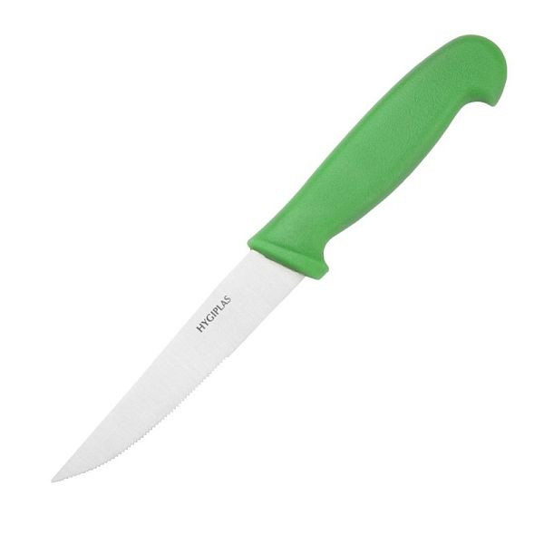 Hygiplas schilmesje gekarteld 10cm groen, C862