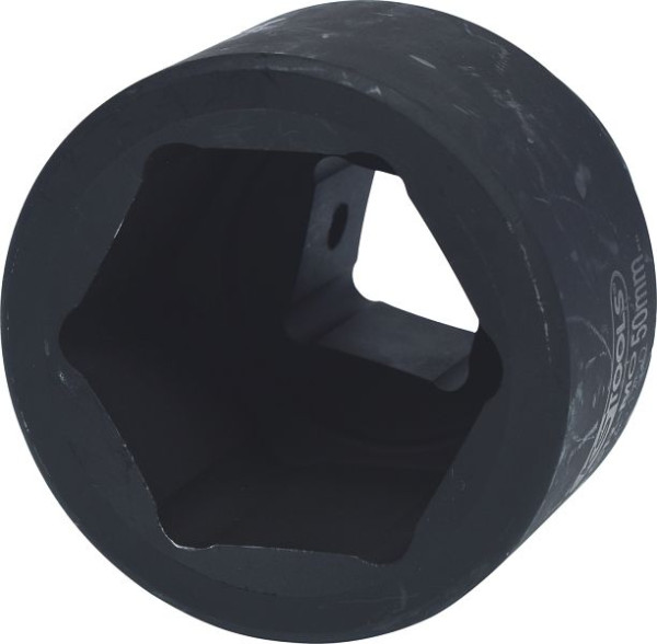 KS Tools 1" slagdop, zeskant, kort, 50 mm, 515.1750