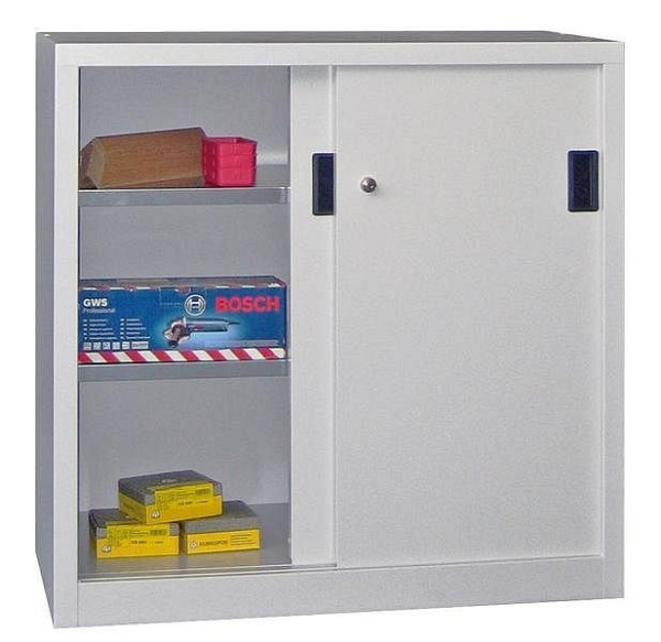 Pavoy schuifdeurkast 1000/600/1000, gegalvaniseerde planken, 30300-100-600-735716