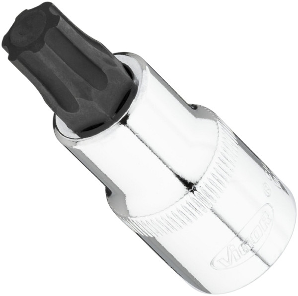 VIGOR T-Plus Schraubendreher-Einsatz, Vierkant 12,5 mm (1/2 Zoll), T+ Profil, T55+, V7055-IP55