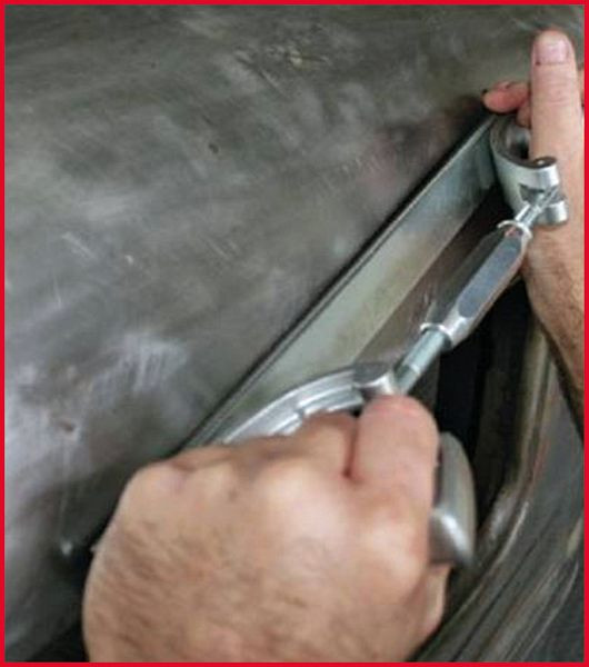 KS Tools lichaamsvijl, verstelbaar, 350 mm, 140.3090