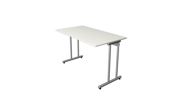 Kerkmann bureau thuiskantoor B 1200 x D 650 met C-voetframe, wit, 11187810