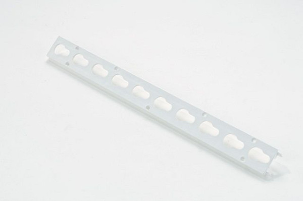 Growi sleutelgatrail van slagvast kunststof, diameter 24 mm, raillengte 50 cm, 10094570