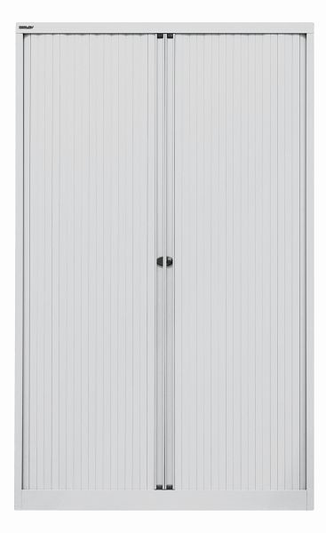 Bisley rolluikkast EuroTambour, 4 planken, 5 OH, rolluik lichtgrijs, body lichtgrijs, ET412194SLG645