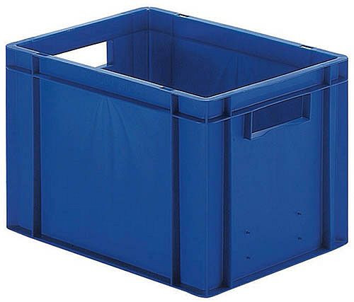 Bedrunka + Hirth transport stapelbakken, rood, afmetingen in mm (BxDxH): 400 x 300 x 210, 074210201