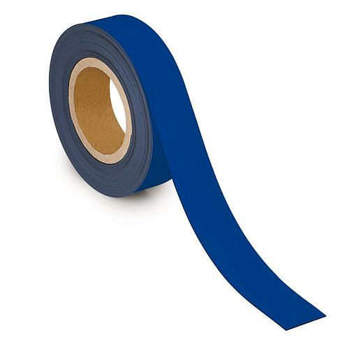 MAUL magnetische markeringstape, 10 mx 40 mm x 1 mm, blauw, 307939