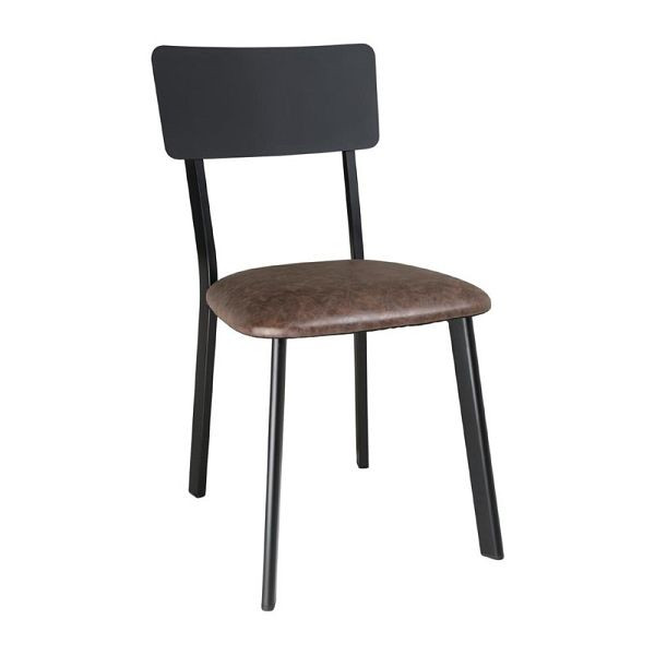 Bolero vintage stoel mokka (4 stuks), DR301