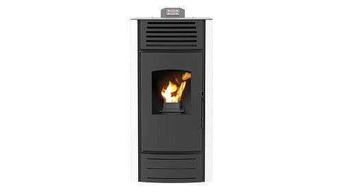 Robin Wood A+ Enya Air pelletkachel in beige, 10KW, RWEA10B