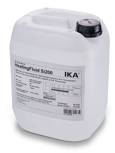IKA Verwarmingsvloeistof Si200; 10 kg, HF.Si.20.200.50, 0020003520