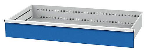 Bedrunka + Hirth lade, incl. Rails, R 48-24, paneelhoogte 175 mm, draagvermogen 180 kg, afmetingen in mm (BxDxH): 1200 x 600 x 175, 60.13.175V18