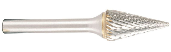Projahn hardmetalen frees vorm M spitse kegel 14° d1 3,0 mm, schachtdiameter 3,0 mm kruisgeslepen, 701363030