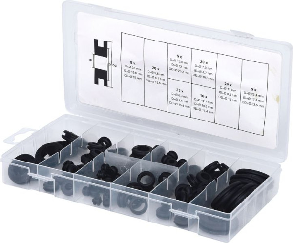 KS Tools assortiment rubberen doorvoertules, 110 stuks, 970.0050
