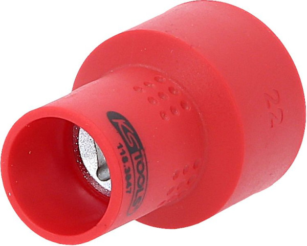 KS Tools geïsoleerde dopsleutel 3/8", 22 mm, 118.3847