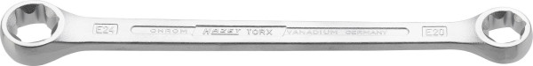 Hazet dubbele ringsleutel TORX®, buiten TORX® profiel, E20, E24, 609-E20XE24