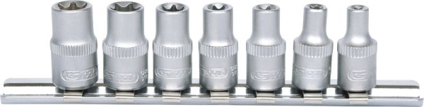 KS Tools 1/4" Torx E-doppenset, 7-delig, E4-E11, 911.4355