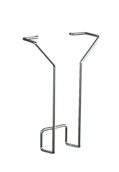 Kerkmann brochurevak DIN lang, B 108 x D 33 x H 180 mm, verchroomd, VE 2 stuks, 44694100