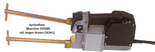 ELMAG puntlaspistool 2,5 kVA pneumatisch model 7911 (pakketset) (max. 2,5+2,5 mm) 400 volt met timer en 1 paar armen met elektroden Ø12, 56308