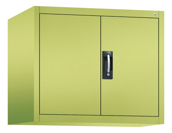 C+P opbouwkast Acurado, H790xW930xD600mm, kleur: Viridin groen / Viridin groen, verzonken handgreep, 9295-000 S10009