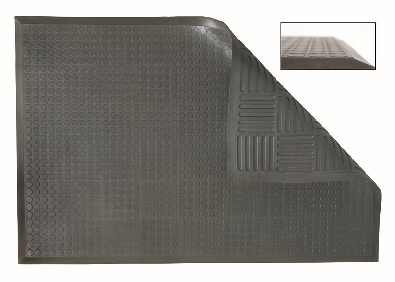 Ergomat Complete Deluxe cleanroom antivermoeidheidsmat, lengte 120 cm, breedte 60 cm, DSTF60120